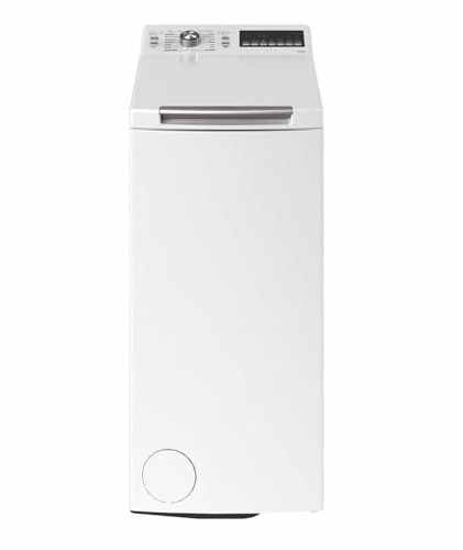 Hotpoint - CWMTG652UFR/N Lave-linge Top - Capacité 6,5kg - Chargement Par le Dessus, 1200 tr/min - Accès Direct au Tambour - Départ Différé 1-24h - Classe Énergétique D - Blanc
