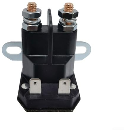 Interruptor de 4 contactos de 12 voltios diseñado para tractores de césped Castel Garden 1873611 y sistemas eléctricos de cortacésped