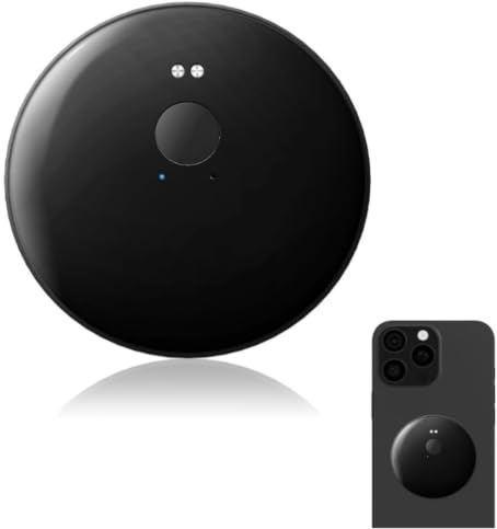 Cuifati 138 Language Translator Device Two Way Magnetic AI Translation Device Offline Voice Photo Video Call Translation for Business Learning Travel 2025 Portable Pocket (Black)