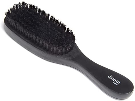 Diane Brosse en poils de sanglier pour homme et femme - Coiffure fine à moyenne, style ondulé, lissage, cuir chevelu doux, manche club
