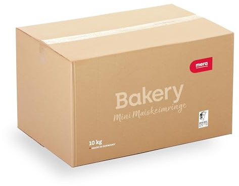 MERA Bakery Mini Maiskeimringe 10kg | kleine Hundeleckerli für Training & Belohnung | Knusprige Hundesnacks mit Maiskeimen | Ofengebackene Hundekekse ohne künstliche Farb- & Konservierungsstoffe | Hochwertige Zutaten mit traditioneller Rezeptur, ofengebackene Hundekekse, ohne künstliche Farb- & Konservierungsstoffe