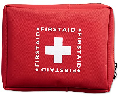 Erste-Hilfe-Set in Tasche mit Gürtelschlaufe inkl