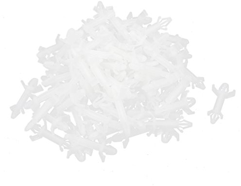 sourcing map 100X HDB-1016 PCB Umkehren Unterstützung Distanzscheibe Sperren Nylon Höhe 0,63