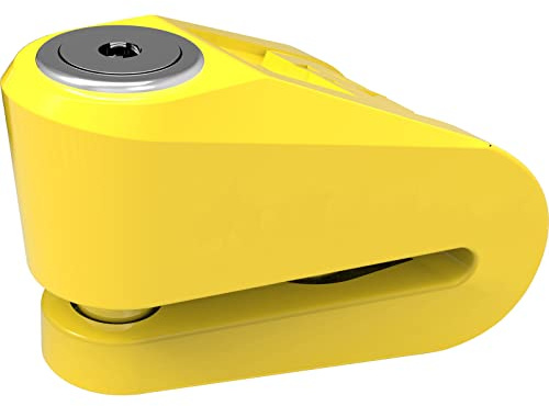LK276 - Oxford Alpha XD14 Stainless Disc Lock (14 mm Pin) Yellow