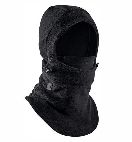 Tough Headwear Balaclava Hood Ski Mask for Men and Women - Heavyweight Sherpa Fleece Snood Winter Balaclavas - Cold Weather Thermal Face Masks Skiing Snowboarding Cycling