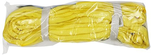 PLANETA B00305 Rundschlingen nach DIN EN 1492-2 mit Doppeltem Schutzschlauch, Polyester, 3 kg Tragfähigkeit, 5 m Umfanglänge, Gelb