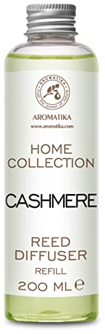 Recambio de Difusor Cachemira 200 ml - Relleno Difusor - Difusores Aromáticos - Ambientador - Difusor Perfumado - Fragancia para Habitación - Difusor - Fragancia Fresca