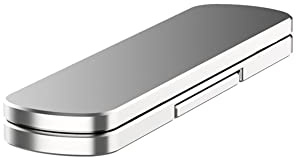 ARFUKA Handy Ring Halter 360 Grad drehbar Smartphone Fingerhalterung Halter Finger Handyring Metallring Ständer Handy Fingerhalter Silber für alle Smartphones