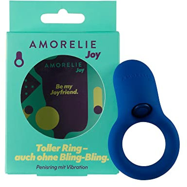 AMORELIE Joy – Vibrierender Penis-Ring Dance | Wasserfest Wiederaufladbar aus Silikon & ABS