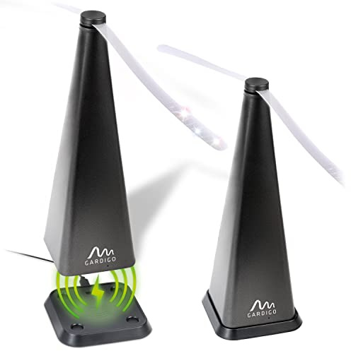 Gardigo Profi Fliegenwedler 2er Set mit induktiver Ladestation