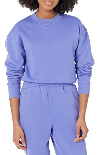 Amazon Essentials Felpa Corta con Spalle scivolate (Disponibile in Taglie Forti) Donna