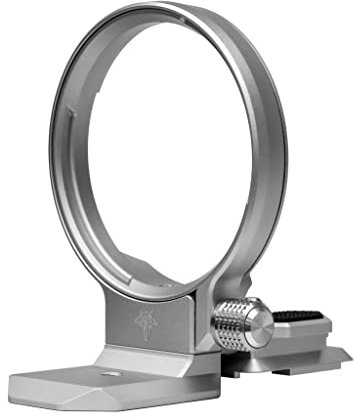 Silence Corner Atoll D - Silver | Rotating Collar for Select DSLR Camera Models | Fast Orientation Change (Vertical/Horizontal), Easily Change Lenses, Universal Tripod Mounting, Faster Than L-Bracket