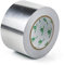 BOMEI PACK 75mmx50 Meter Aluminium Silber Klebeband Dichtband Band zum Reperaturband Alu Tape hitzebeständig und selbstklebend Aluminiumklebeband