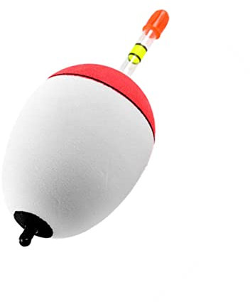 BESPORTBLE 10g Eva Fishing Bobbers Set Floating Buoy Night Glow Stick Drift Floats for Sea Shore Rock Fishing Angling