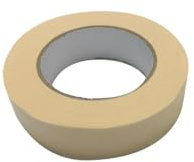 Handelskönig Feinkrepp Profi 30 mm x 50 m Malerkrepp Abklebeband Kreppband zum Abkleben bei Malerarbeiten in Profi-Qualität