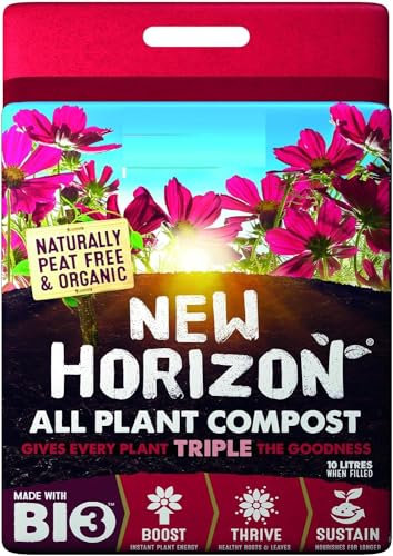 Indigo® Garden New Horizon All Plant Compost – 10L Peat-Free Blend for Indoor & Outdoor Plants