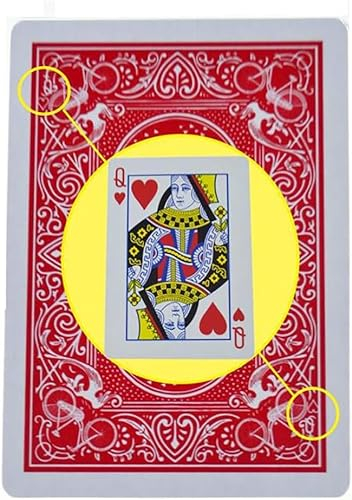 Contrassegnato Spogliarellista Deck Carte Da Gioco Poker Trucchi Magici Primo Piano Puntelli Magici Mentalismo Magia Gimmick Carte Illusione