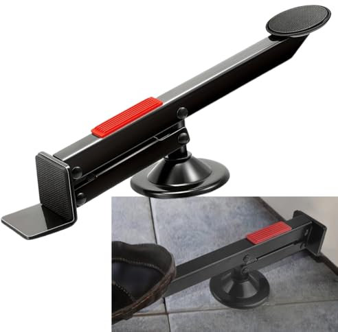 Lève Porte en Acier avec Plaque Rotative à 360 Degrés, Lève-Plaques, Leve Meuble Lourd, Souleve pour L'installation de Meuble, Force de Levage Maximale 100 kg