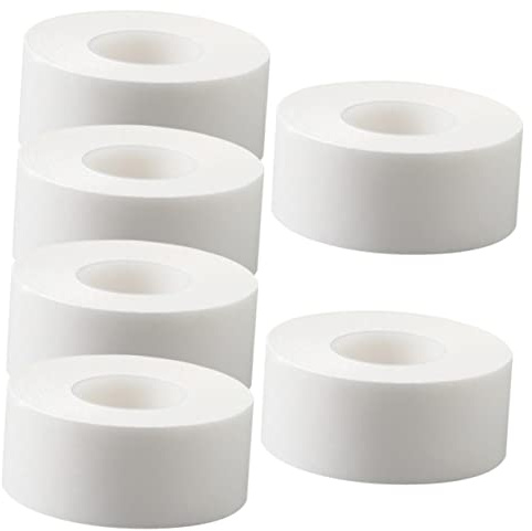Ipetboom 6 Pezzi di Protettori Adesivi per Colletto Non Tessuto Bianco, Assorbenti e Tagliabili, per Protezione Quotidiana da Sudore e Macchie