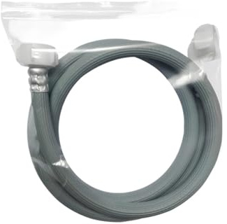 Kit tubo di ingresso lavatrice da 1 pezzo, materiale PVC con strato di fibra, adatto for interfaccia a sei filettature(3.0M)