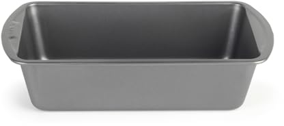 Salter Recycled Bakeware Loaf Tin 28 Cm, 100% Recycled Carbon Steel | Non-Stick Coating, Even Heat Distribution, Oven Safe To 220°C, Deep Sides For Spill Control, For Bread And Fruit Loaf Baking
