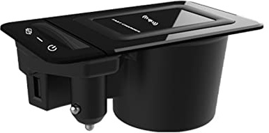 Pexorin for, for A6L/A7/S6/S7 Chargeur sans Fil de Voiture Ascenseur de téléphone Portable Carte de Charge Rapide 15W Chargeur de Voiture
