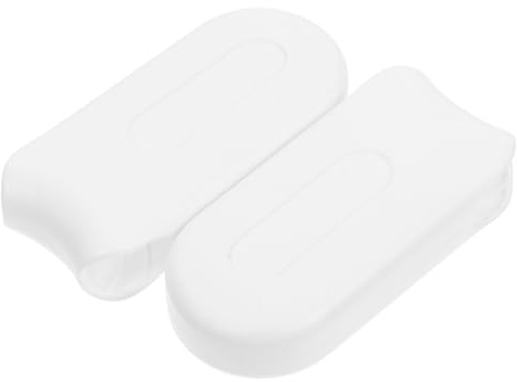HONMEET 2pcs White Plastic Blinds Cord Safety Handle Tensioner for Roller and Vertical Blinds Baby Proof Cord Holder Window Shade Accessories for Home and Office