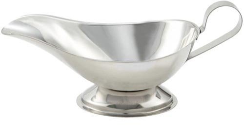 Winco Gravy Boat, 5-Ounce, Set of 12