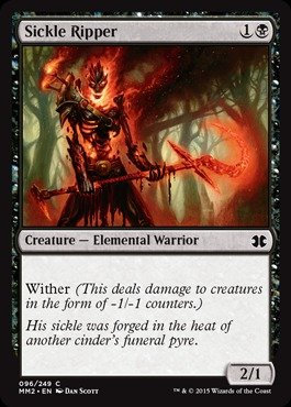 Magic The Gathering - Sickle Ripper - Falcetto Lacerante - Modern Masters (2015 Edition)