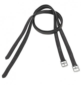 USG Stegrem Soft i mjukt läder, svart, 120 cm