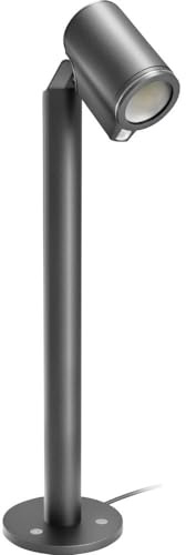 Steinel LED-strålkastare Spot Way SC antracit, med 90° rörelsedetektor, kan manövreras via app, anslutbar, aluminium, 7,9 W