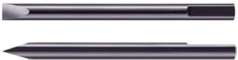 BERGEON 6899-T-140 2 Pieces Stainless Steel Replacement Blades for Watchmakers Screwdriver Diameter 1.40 mm Grey