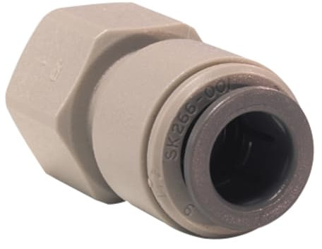 John Guest 12mm Pushfit x 1/2 BSP Tap Connector - CM451214FS - Caravan/Motorhome/Camper Van/Water Fittings