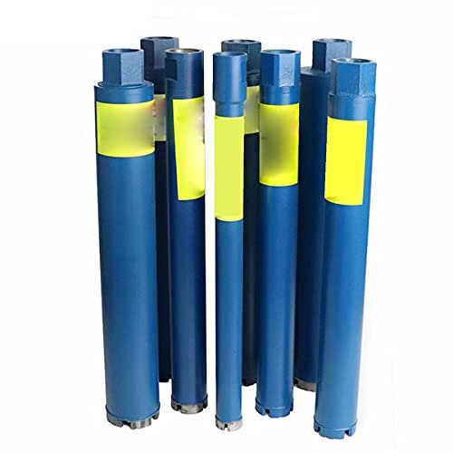 Juegos de brocas Poco de perforación de núcleo de diamante de 20-76 mm, perforación del perforador de hormigón, para herramientas de perforación de pared de granito de mármol húmedo de agua Accesorios