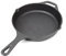 Wiltec Poêle à frire en Fonte Ø20cm avec Manche et Bec verseur Accessoires cuisson Effet Anti-adhésif naturel Cuisine