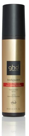 ghd Bodyguard Spray Protettivo per il Calore – Protezione Invisibile e Leggera, Protegge dai Danni da Calore, Protezione UV, Non Appiccicoso e Condizionante – Per Capelli Colorati – 120ml