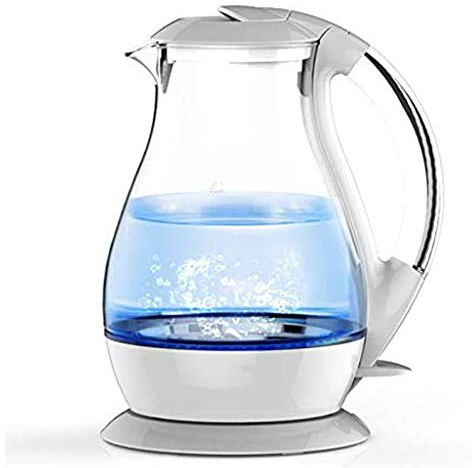 Bollitore elettrico in vetro Bollitore rapido per acqua calda Teiera Bollitore in vetro Bollitore elettrico Safehappy