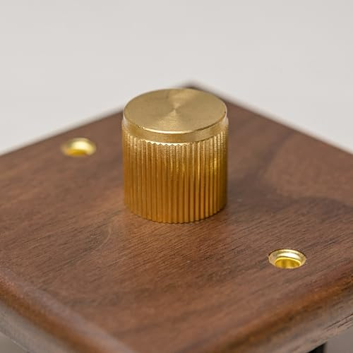 Black walnut Switches and Sockets (Single Dimmer- 2 Way)