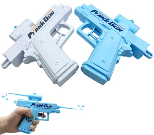 Aicerous 2 Stück Prank Gun Water, Streich-Wasserpistole, Wasserpistole Rückwärts, Wird für Scherze und Streiche zwischen Freunden verwendet
