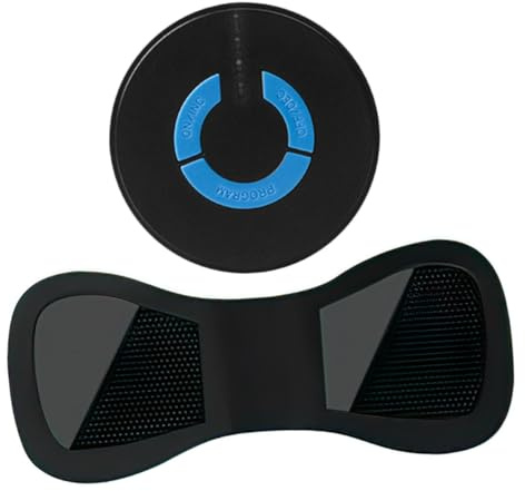 Healvian Intelligentes Nackenmassagegerät Tragbar und Multifunktional mit Leichtem Selbstklebendem Kunststoff Massagepad zur Entspannung für Halswirbelsäule