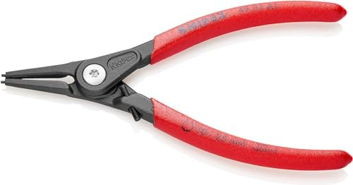 KNIPEX Präzisions-Sicherungsringzange für Außenringe, 49 31 A1 | Ring-Ø 10-25 mm, Spitzen-Ø 1,3 mm, Sprengringzange, Seegeringzange