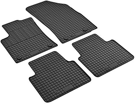Gummi Fußmatten passend für Opel Crossland X ab 2017-2024/Citroen C3 Aircross ab 2017-5/2024 AZUGA AZ10091657 Gummimatten Automatten