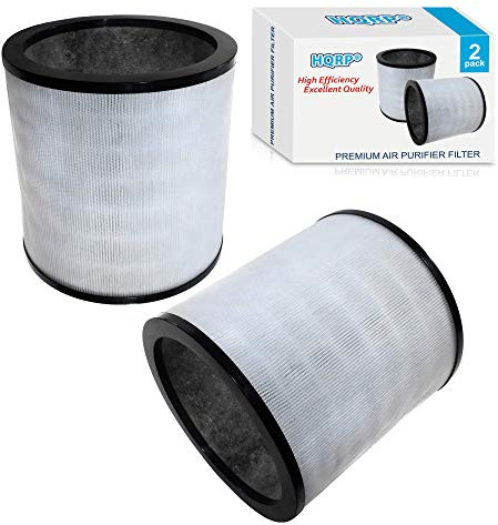 HQRP 2-Pack Filter compatible with Dyson Pure Cool Link TP02 TP03, Pure Cool TP01 AM11 Tower, Pure Cool Me BP01 Personal Fan, compatible with 968126-03 EVO Filter 2nd Generation