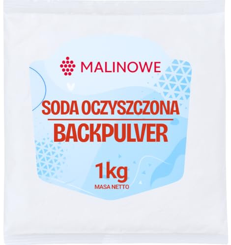 Malinowe BACKPULVER BAKING SODA 1kg Natronpulver Natron
