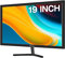 19 Inch PC Screen 1440 * 900, HDMI, VGA, LED Business Monitor Wide Viewing Angle 170°, Brightness 250 cd/m², Dual Built-in Speakers, 60Hz, VESA, Low-blue Light Computer Monitor, Black