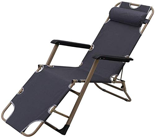 Leichter klappbarer Liegestuhl, tragbar, faltbar, Rucksack, Strand-Lounge-Stuhl, Heim-Freizeit-Lounge-Stuhl, schwarze Sonnenliege, Gartenstühle (Farbe: wie abgebildet, Größe: kostenlos) (Farbe: wie