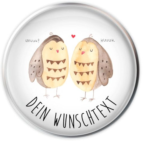 Mr. & Mrs. Panda Waschbecken Stöpsel selbst gestalten Eulen Liebe - Personalisierte Geschenke, individuell gestaltbar, Waschbeckenstöpsel, Personalisierter Badstöpsel, Abflussstöpsel, Hochzeitsspruch