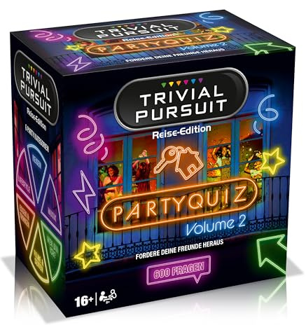 Winning Moves Trivial Pursuit Partyquiz Edition - Quizspiel für Fans - Quiz Partyspiele - Trivia Fanartikel - 2+ Spieler ab 16+ Jahren - Deutsch