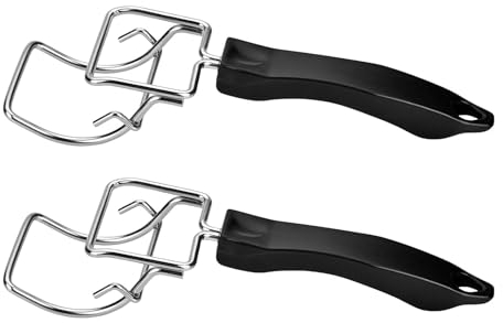 Ofenblech-Extraktor, Grillabzug, Ofenrost, Schiebewerkzeug mit Griff zum Anheben von Blech, Grills, Ofen, komfortable Erfahrung, 2 Stück