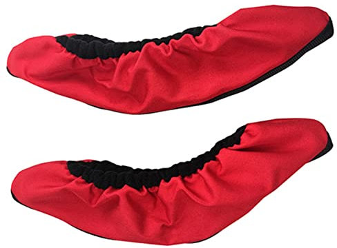 BCOATH 1 Paar Schlittschuhe Skate Guards Rot Elastische Skates Protector Skating Schuh Abdeckung Eishockey Skates Schutz